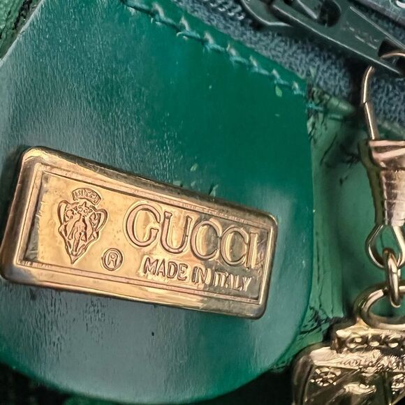 Vintage Gucci Tennis for spring 1989 coated cotton canvas Unisex Drawstring Bag - Picture 8 of 16